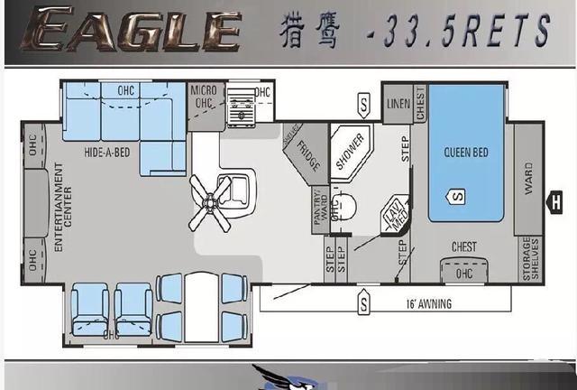 赏析|Jayco 猎鹰-33.5RETS房车