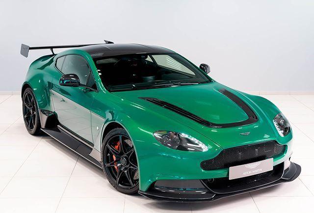 全世界唯一一台Viridian绿的阿斯顿·马丁Vantage GT12将拍卖!