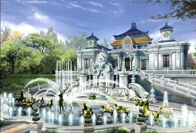 圆明园被八国联军烧毁之前的真实画面，美的惊动世界!