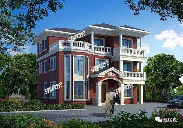 25套开间10-15米的农村别墅,最大有160平,最小