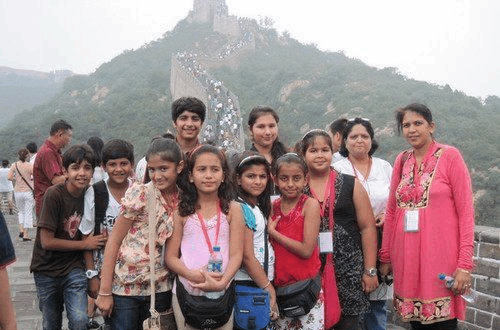 直击印度游客对中国的看法 他们感叹 在这些方