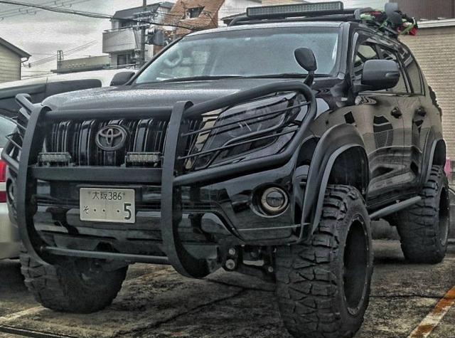 超帅霸气“黑金刚”丰田普拉多Prado案例！