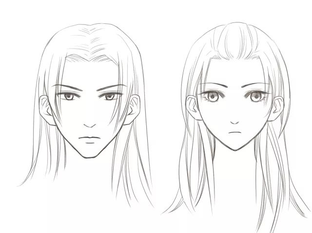 古风衣服画法步骤铅笔_铅笔古风女眼睛画法(2)