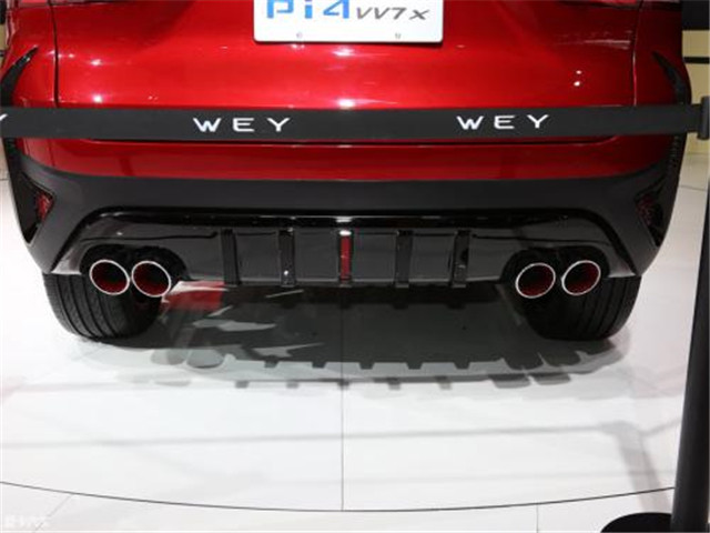 长城又搞事情！推出“WEY”式风格的宝马X6，配4根排气售价50万