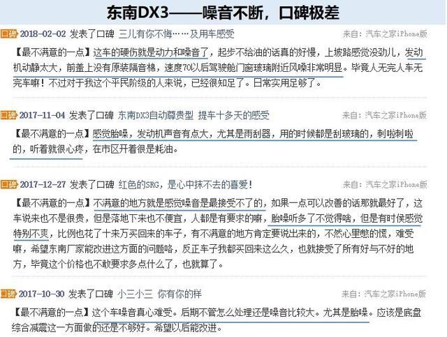 销量崩盘,为啥东南DX3注定走向枯萎,这几点寒了老车主的心