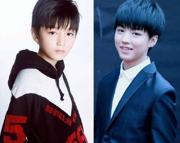 看看蔡徐坤和王俊凯的童年照,差距一目了然,这还是你