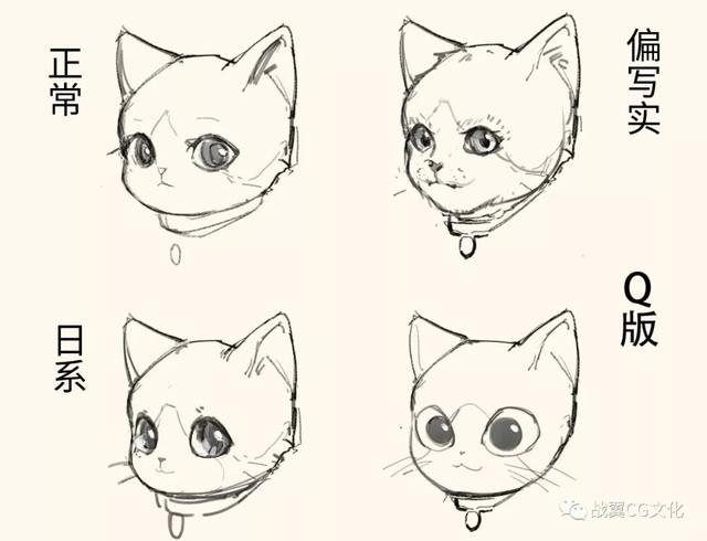画猫必备教程,如何轻松画出很多只可爱的小猫?