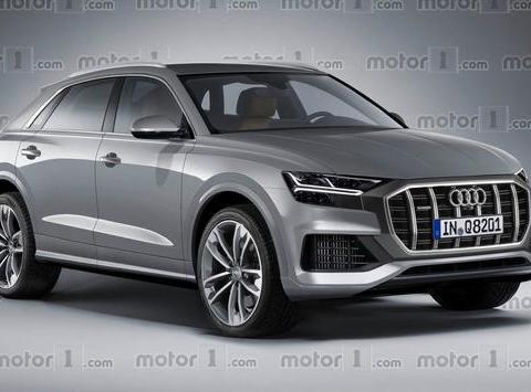 采用Coupe掀背设计 曝奥迪Q8渲染图 6月上海全球首发