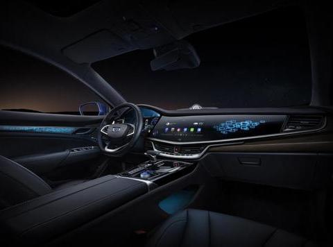 满满的科技感 博瑞GE内饰官图正式发布