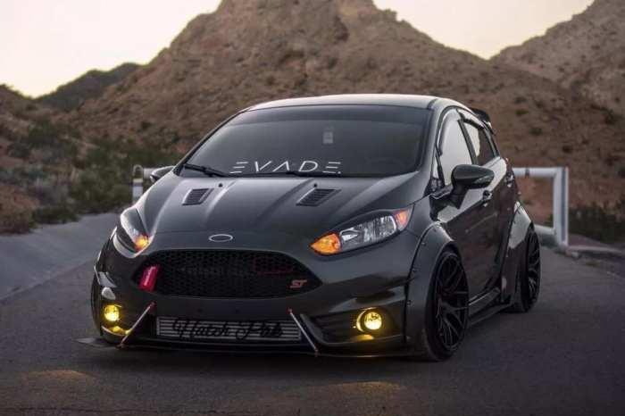 最适合玩的前驱车之一，五门版福特嘉年华ST宽体改装案例！