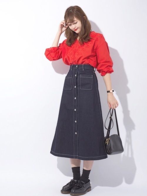 各种不同色系风格的日系裙装穿搭技巧