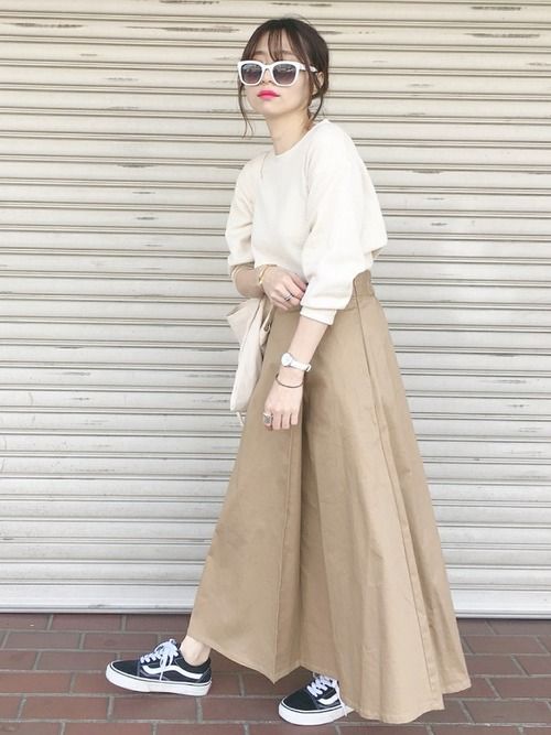 各种不同色系风格的日系裙装穿搭技巧