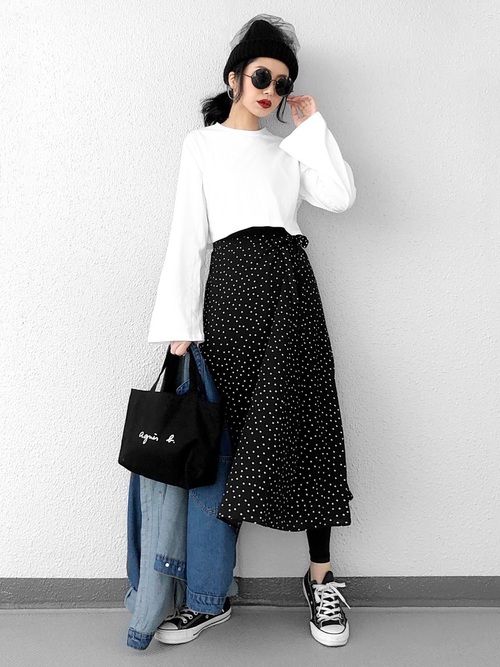 各种不同色系风格的日系裙装穿搭技巧