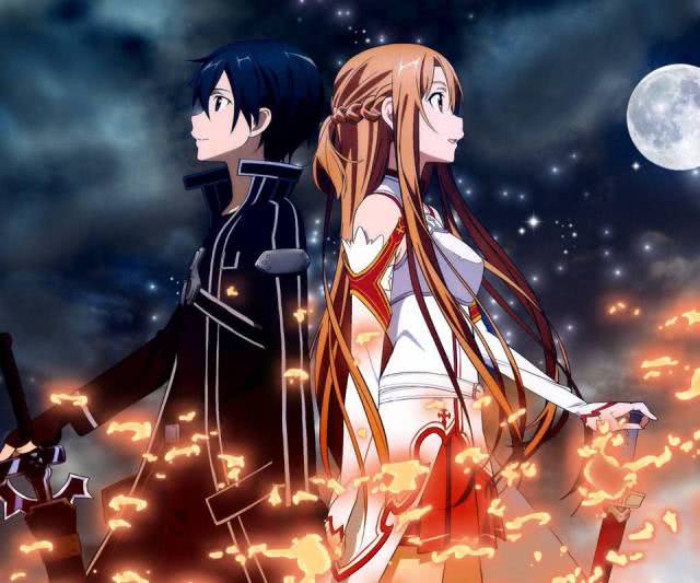 桐人和亚丝娜的王牌组合,怎么不让人喜欢呢?