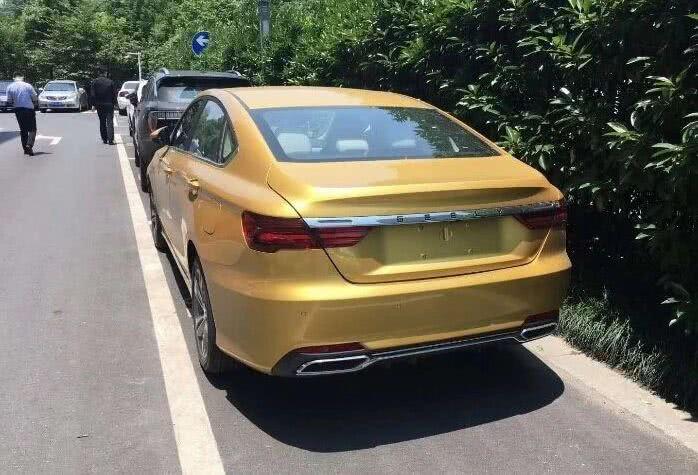 偶遇吉利缤瑞土豪金, 售价疑似曝光, 网友: 售价