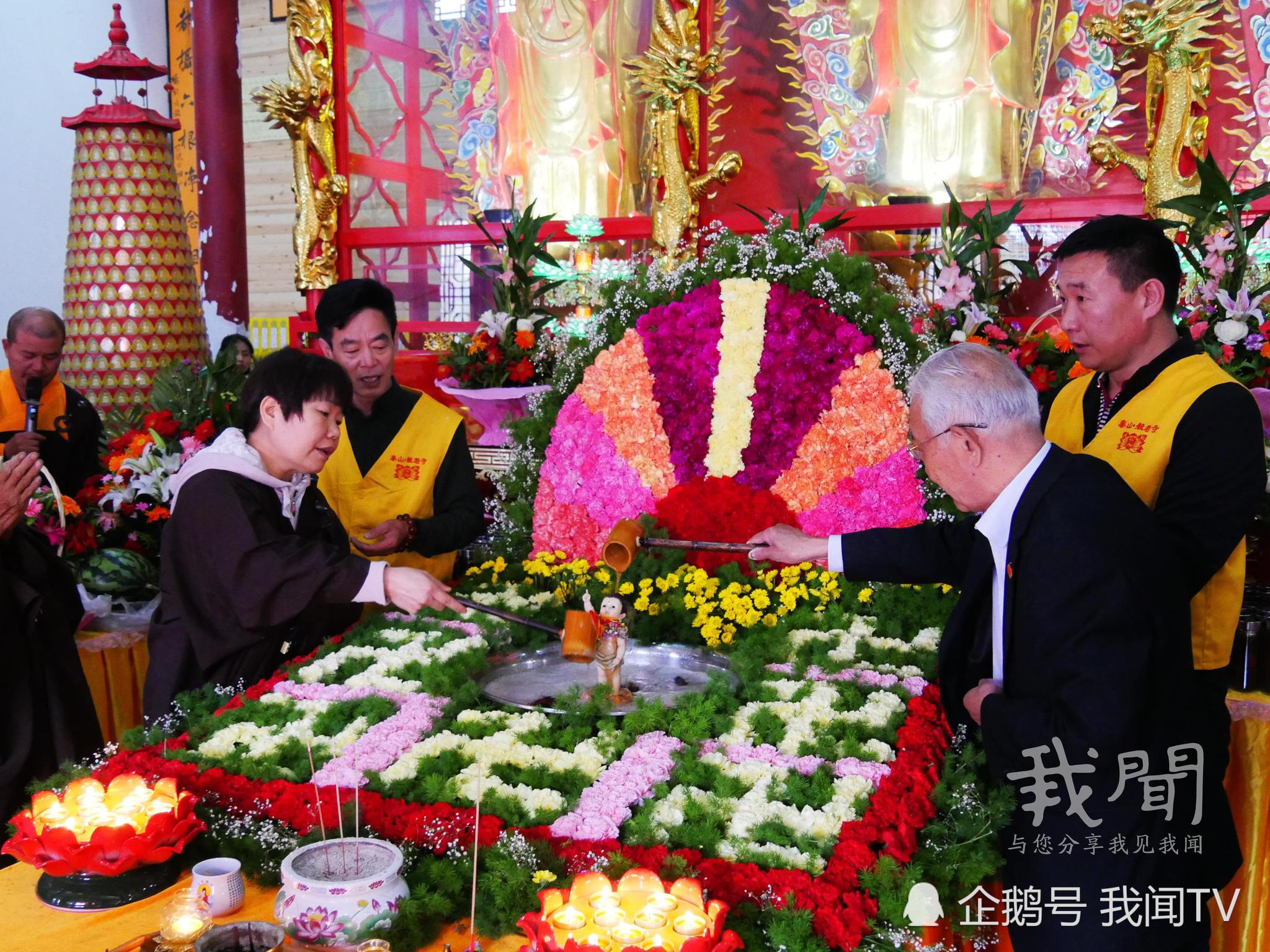 八佛诞节,看看佛教徒如何为佛祖庆祝生日