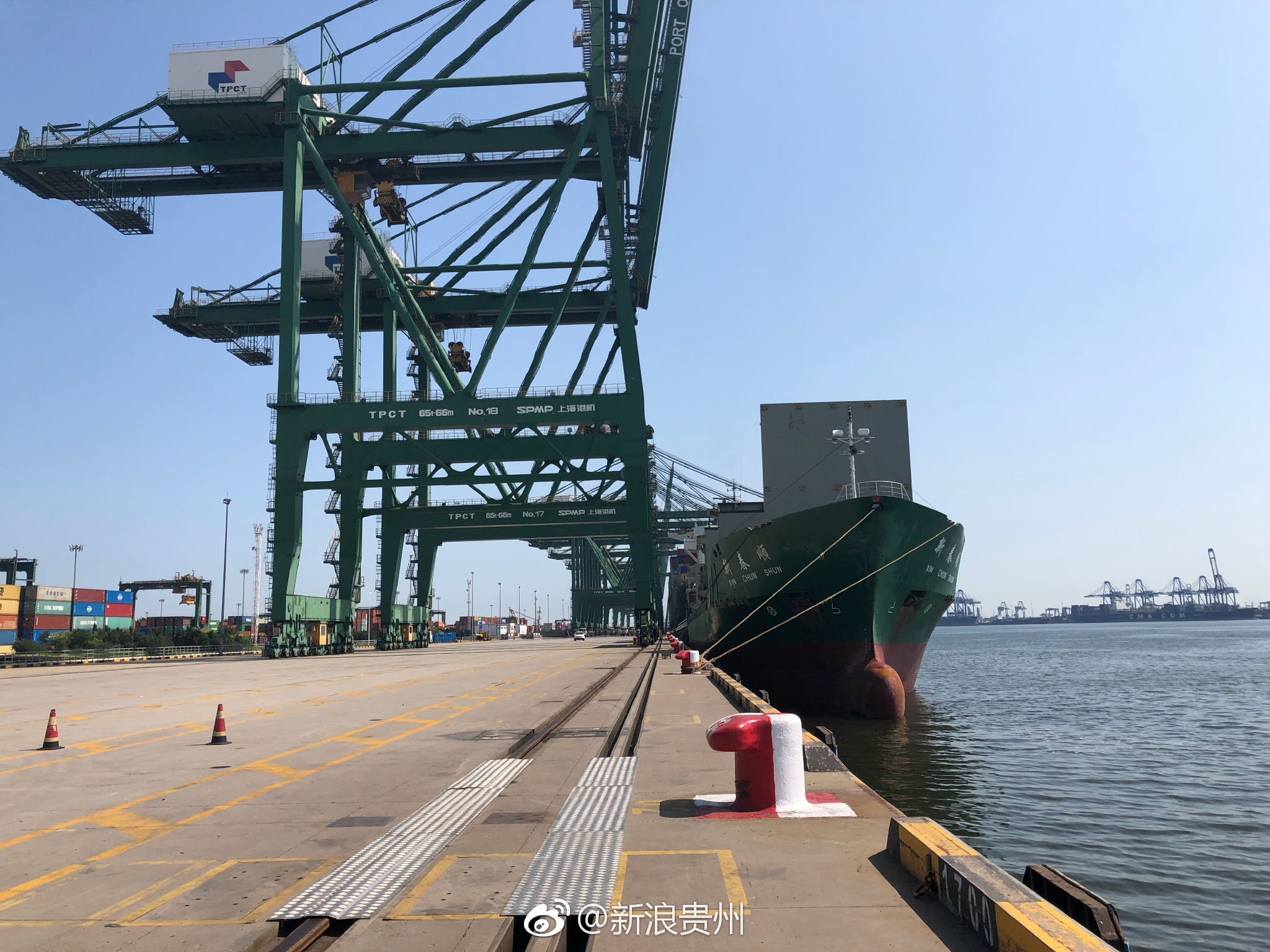 天津港传统集装箱码头全流程自动化升级改造项目全面竣工_央广网