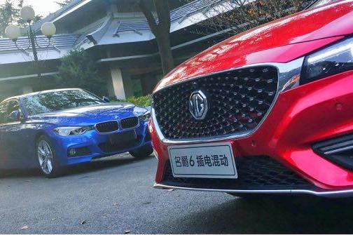 就是想要这个感觉!6.8秒提速的名爵6插电混把宝马3秒了!
