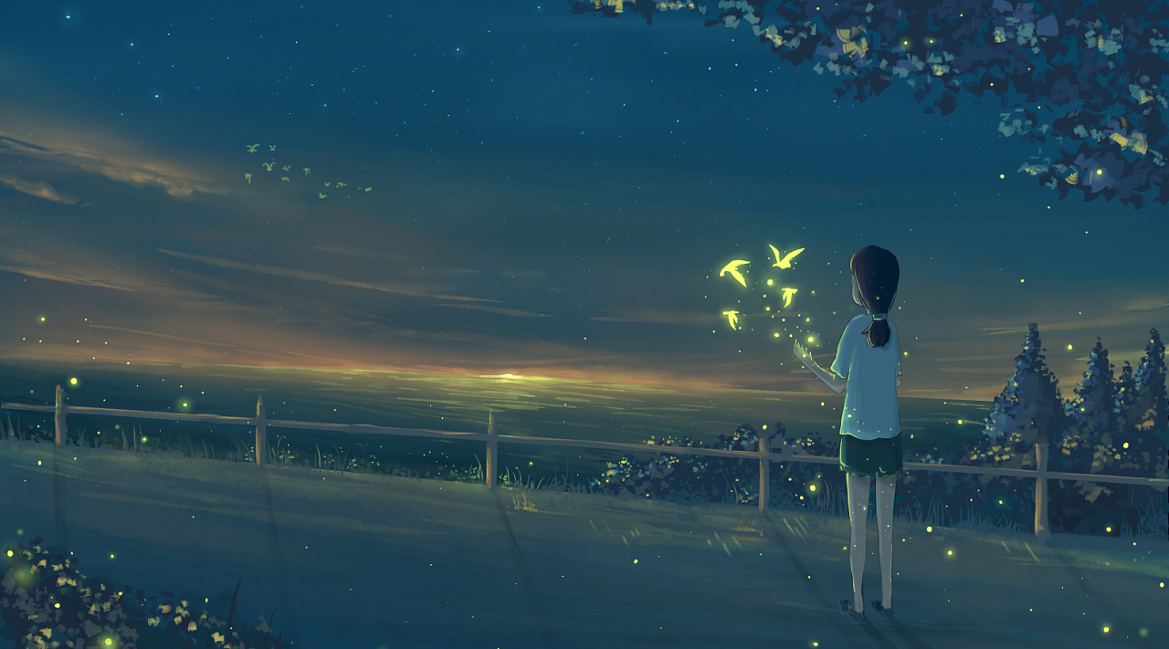 在孤独中追寻着你的身影,时至今日你仍是我的