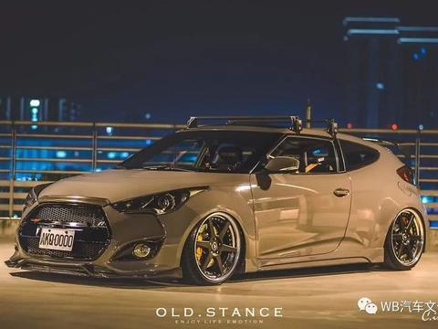 也许你觉得TA怪？但确实很讨喜！现代飞思veloster改装案例
