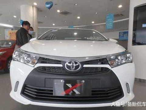 全新卡罗拉X到店实拍, 颜值不输凯美瑞, 售7.9万堪称平民轿跑