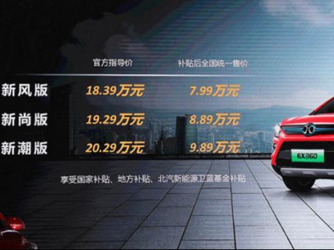 “新”系国民车-Ex360石家庄上市在即!