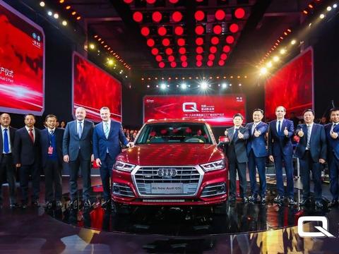 轴距赶上中级车比GLC、XT5还长! 全新奥迪Q5L正式发布!