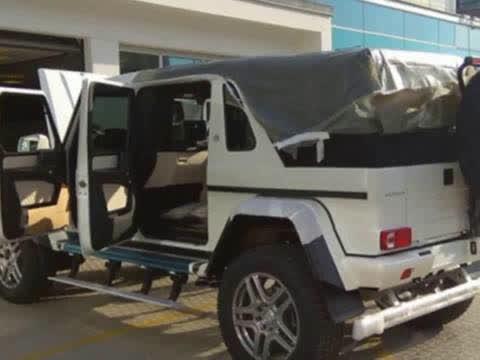 土豪的最爱 奔驰G级迈巴赫上路