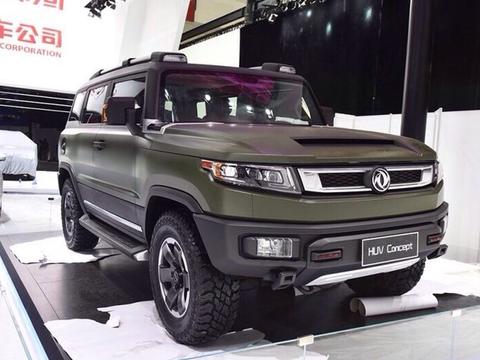 东风HUV，预售10.58万的纯越野车型，好霸气，还买啥牧马人