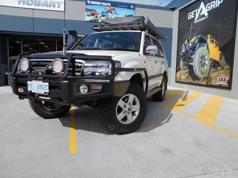 骚气冲天的丰田陆巡LC100！