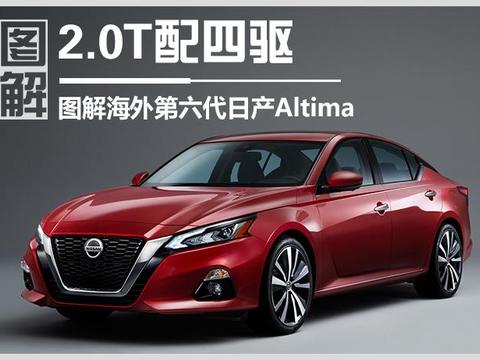 2.0T配四驱 图解海外第六代日产Altima