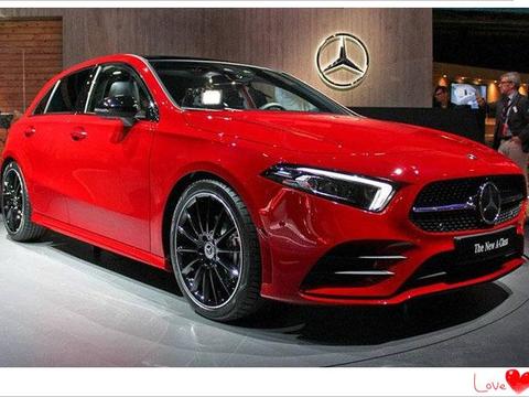 奔驰终于开窍了，全新A级三厢入国，50万气场卖20万