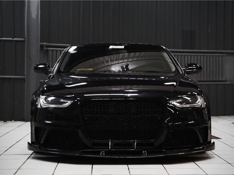 赋予了暗黑系灵魂的改装车！奥迪A4改装案例