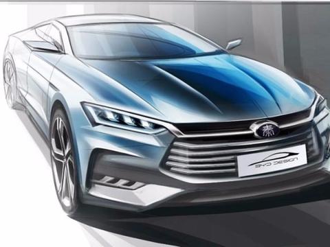 比亚迪全新秦或更名秦Pro！官方设计图发布！