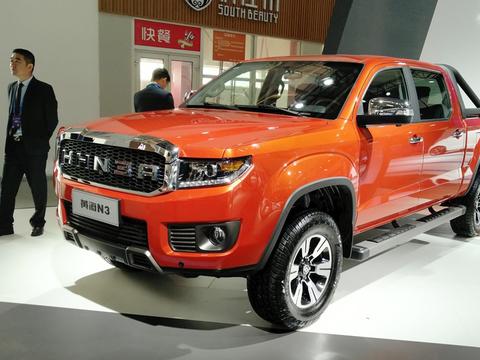 三菱动力美式外观，拉人装货不在话下，“国产猛禽”亮相北京车展