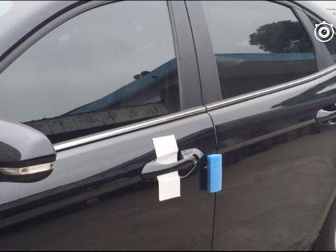 停车的时候就会刮到车身？其实只需要几十块钱