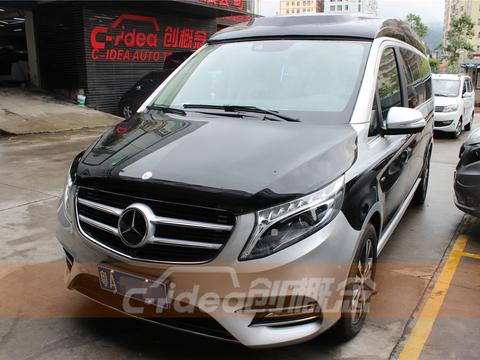 奔驰V260改装奢华内饰，加装蒙娜丽莎版航空座椅