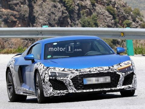 奥迪R8最新谍照曝光，V10发动机将会进行全面升级
