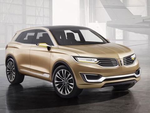 17款进口林肯MKX整体造型观感是典型的美式肌肉车