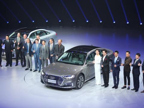 配轻度混动系统 全新奥迪A8L上市售93.78-130.98万