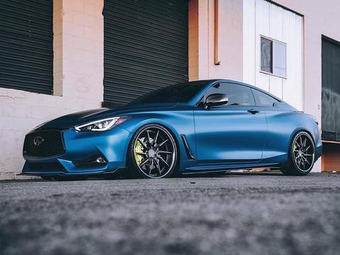 英菲尼迪Q60，这个改的有点帅了！