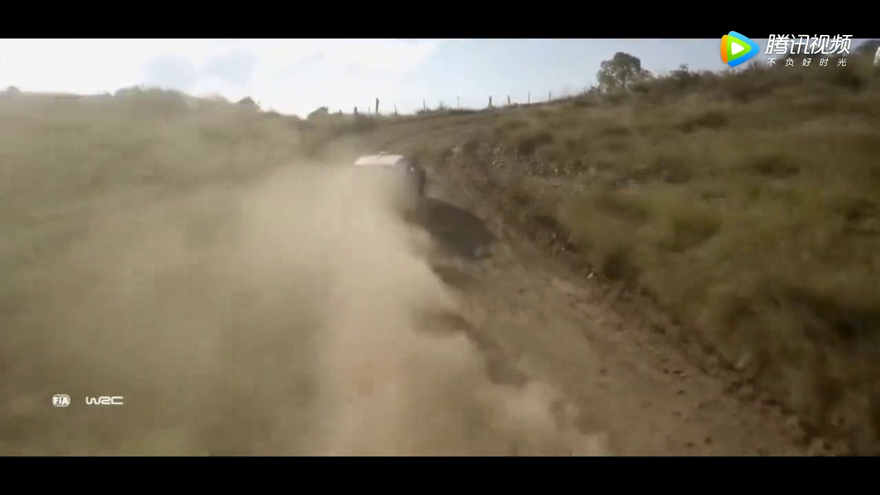 空中拍摄2018赛季WRC阿根廷，汽车拉力赛