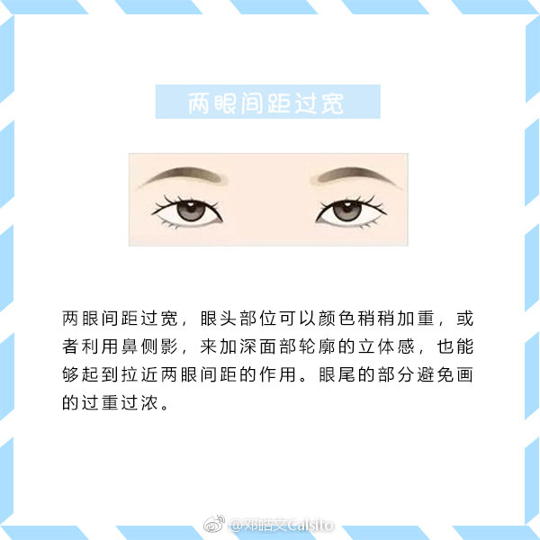 皓文美妆 每个人的眼型,眼距都是不一样的