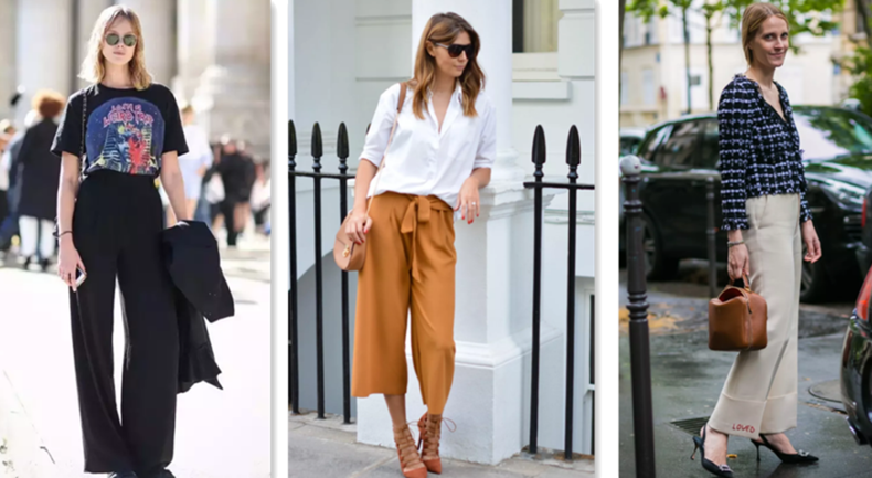 夏天穿阔腿裤选4种面料,好看还清凉!特别第2种