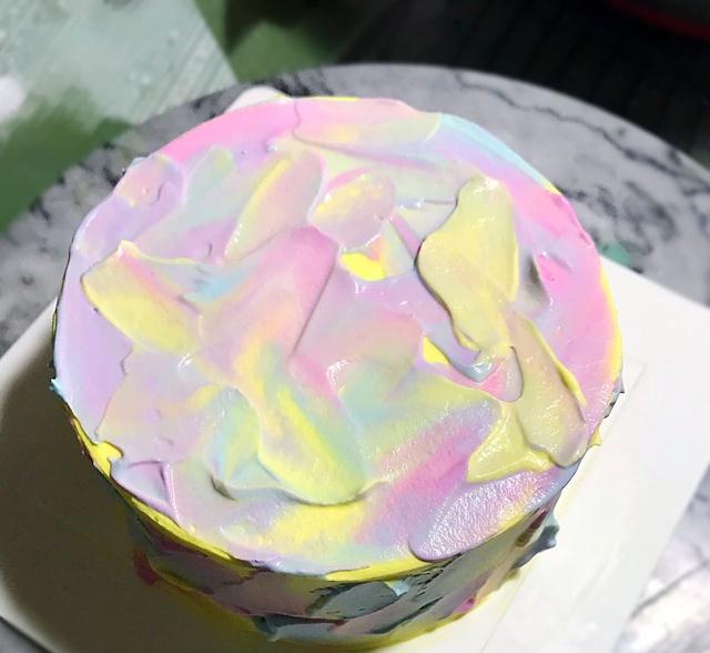 教你快速学会制作彩色渲染奶油蛋糕