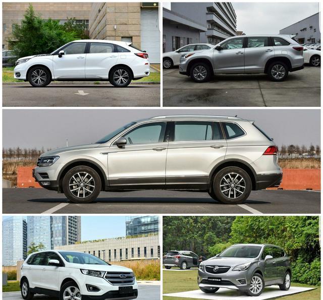 5款大型suv大对比, 震臂一呼, 究竟谁才是“江湖”霸主!