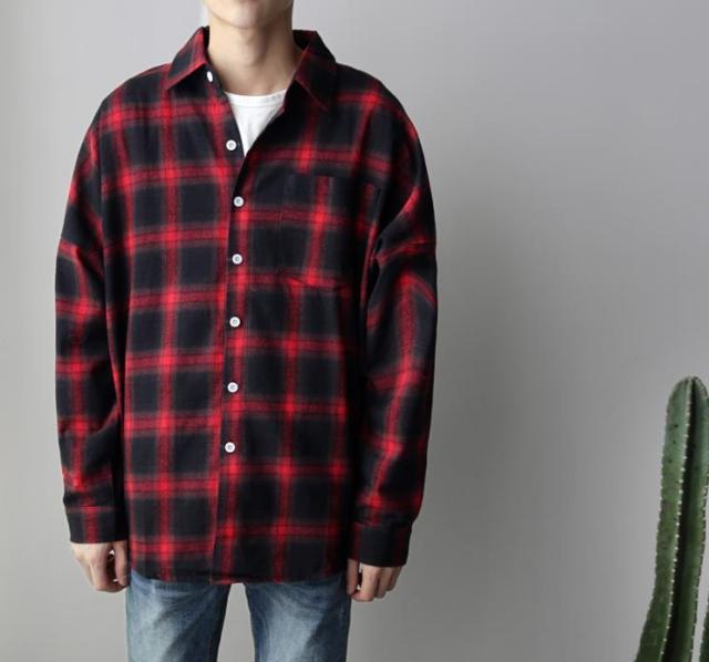 男生穿搭|少年的格子衬衫,记忆里闪着光