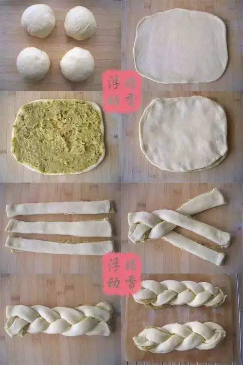 烘焙圈子：海量面包的花样造型做法～～花一样的面包，太给力了！