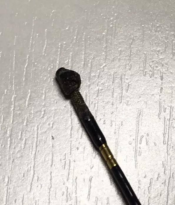 鱼竿竿稍小辫打结方法(绑法图解),不易脱落且竿稍灵敏度高