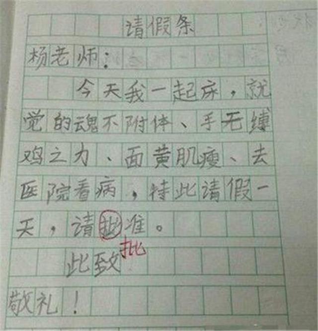 小学生奇葩情书,理由一个比一个"经典",网友:不得不服
